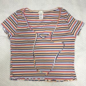 🦋4/15🦋 Stripped crop top